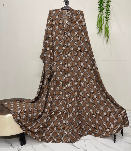 Stylish Abaya - Design #011